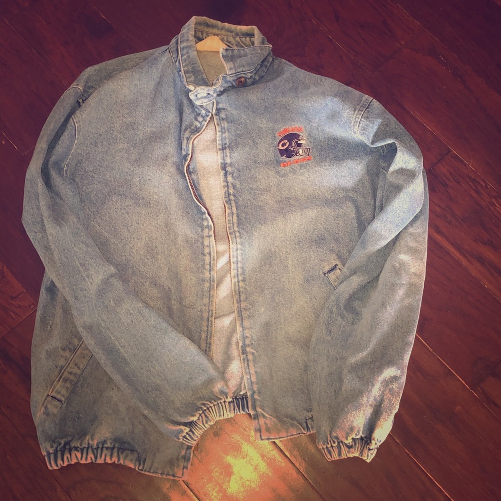 Chicago Bear Jean Jacket
